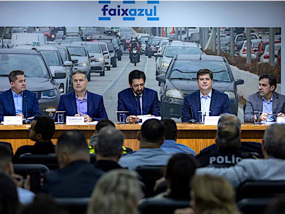 Ministério dos Transportes autoriza ampliação da faixa azul em São Paulo